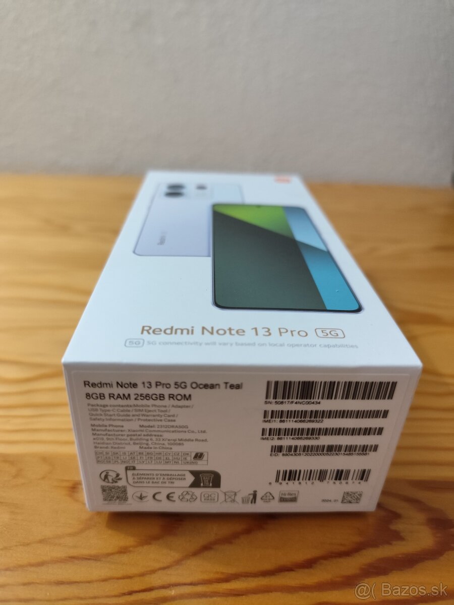 Xiaomi Redmi Note 13 pro 5g  (8/256GB)