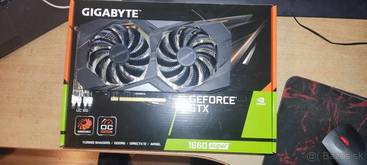 Predam Gigabyte GTX 1660 Super