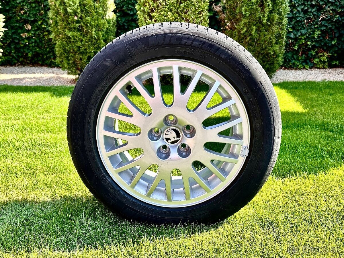 Alu disk orginál ŠKODA 5x100 R16.