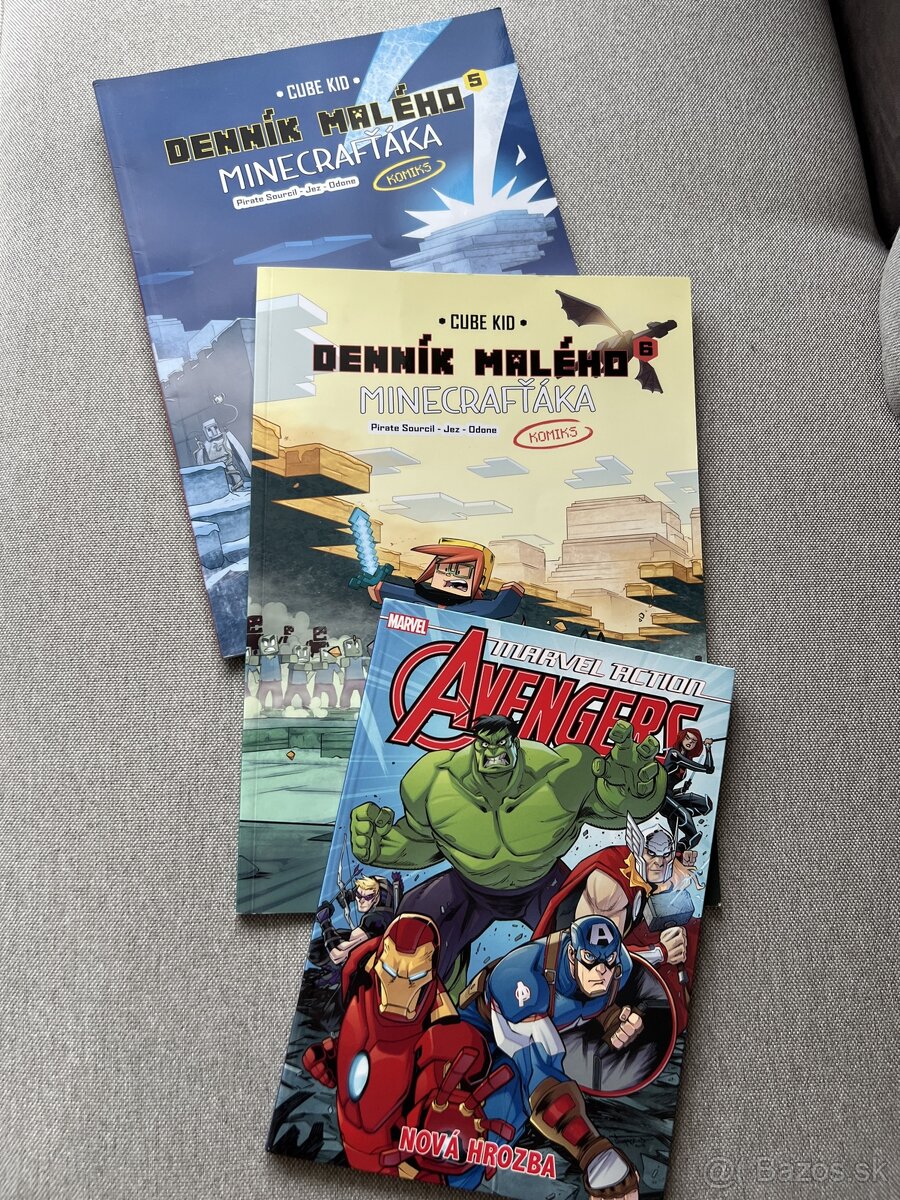 Komiksy Minecraft, Marvel, Denník malého minecrafťaka.