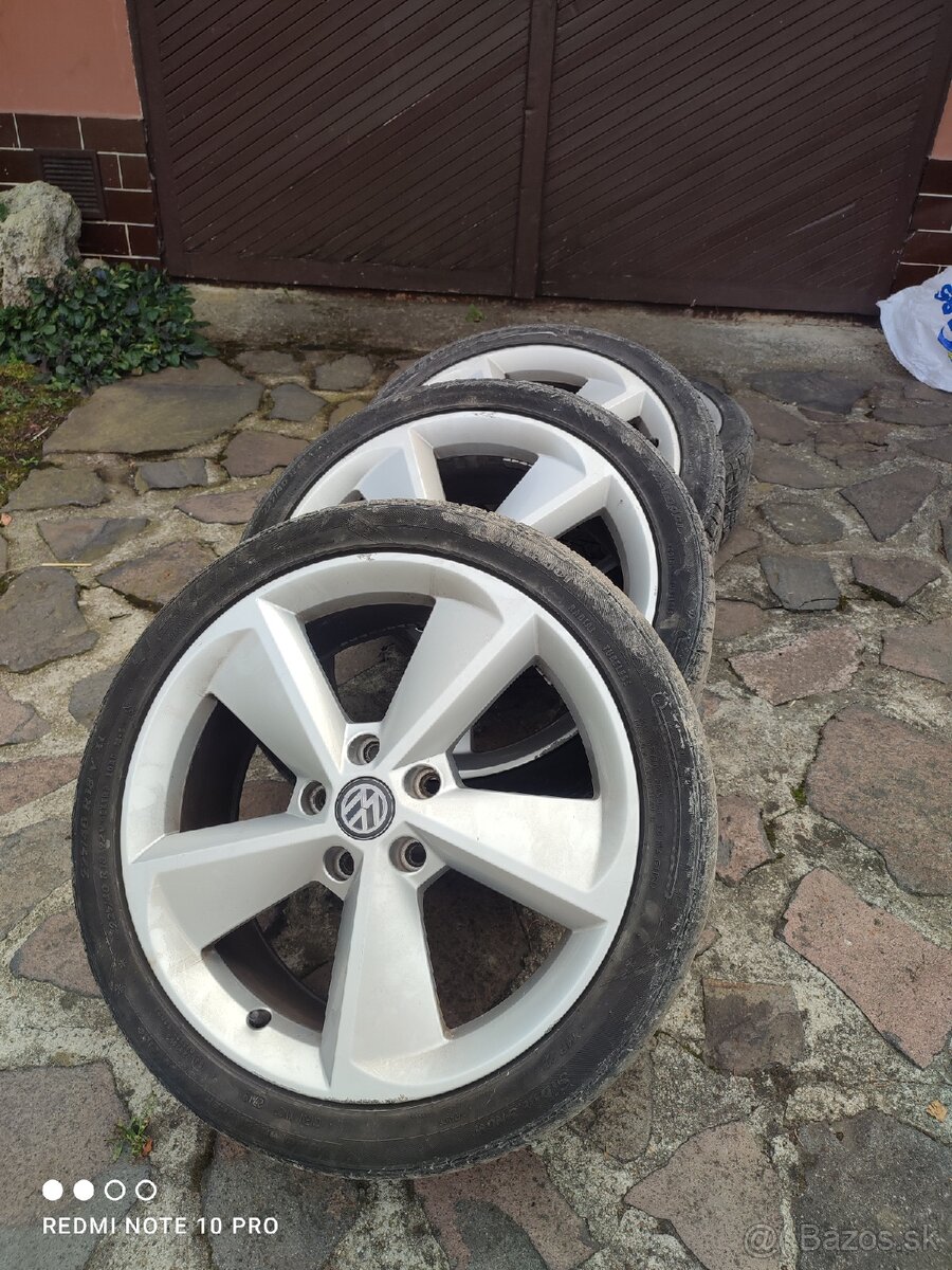 5x112 r18 Borbet - originál Škoda/VW/Seat