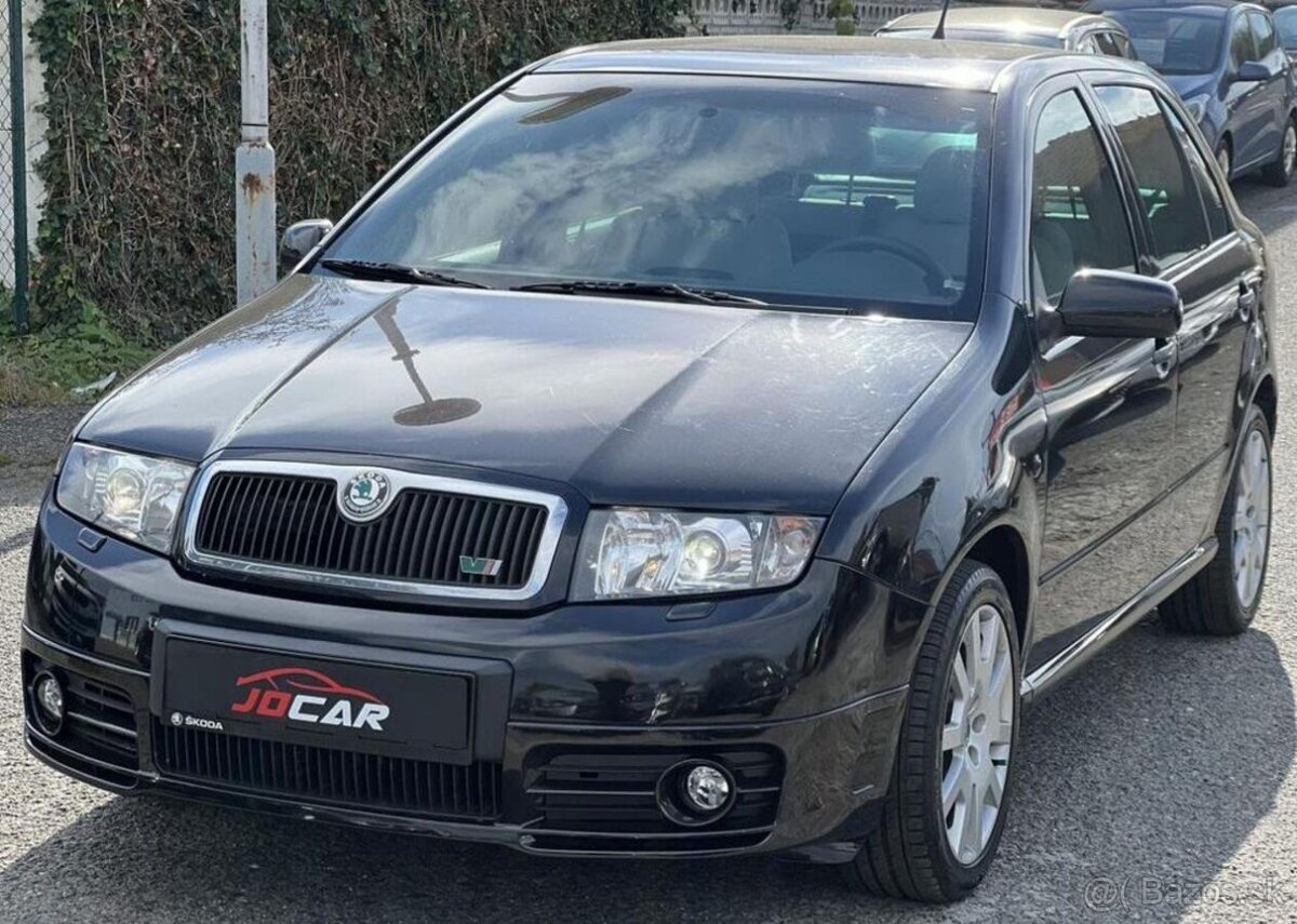 Škoda Fabia RS 1.9TDi 96kw KLIMA TEMPOMAT nafta manuál 96 kw