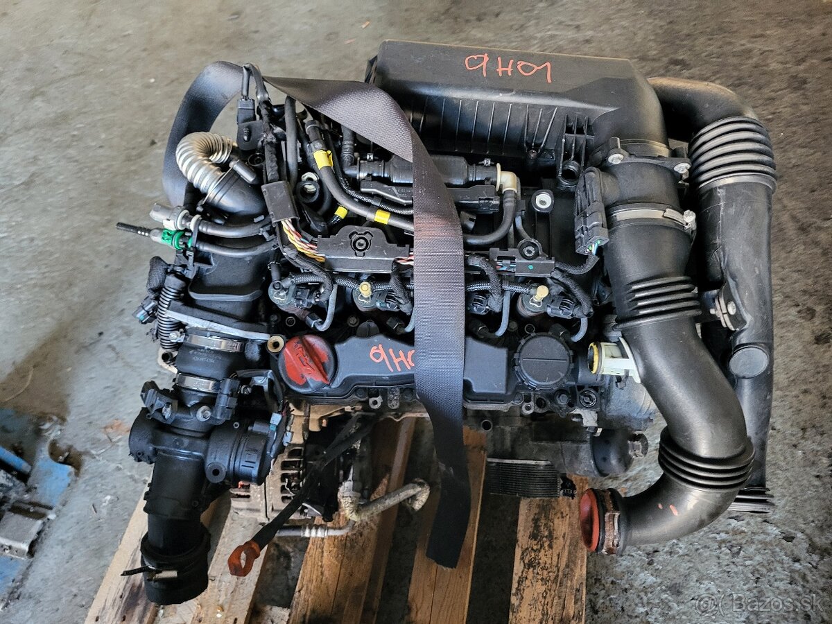 Motor 1.6hdi 9h01 kompletny