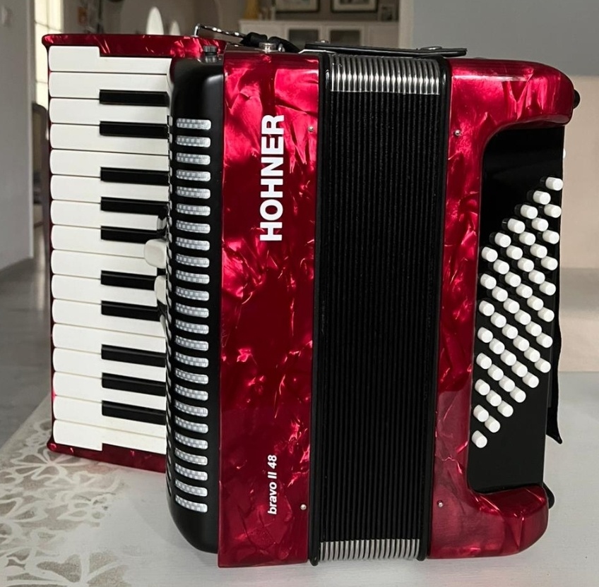 Klávesový akordeón Hohner / harmonika