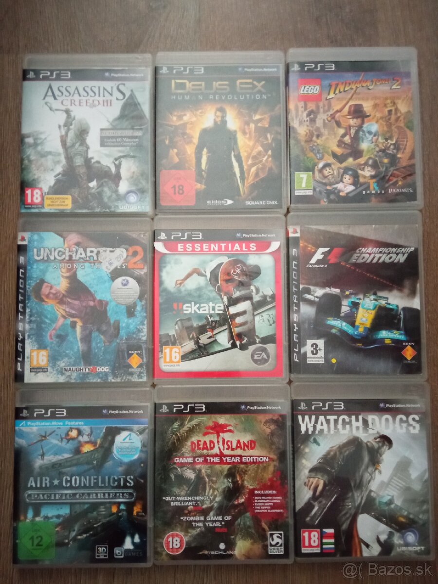 PS3 hry - 5€