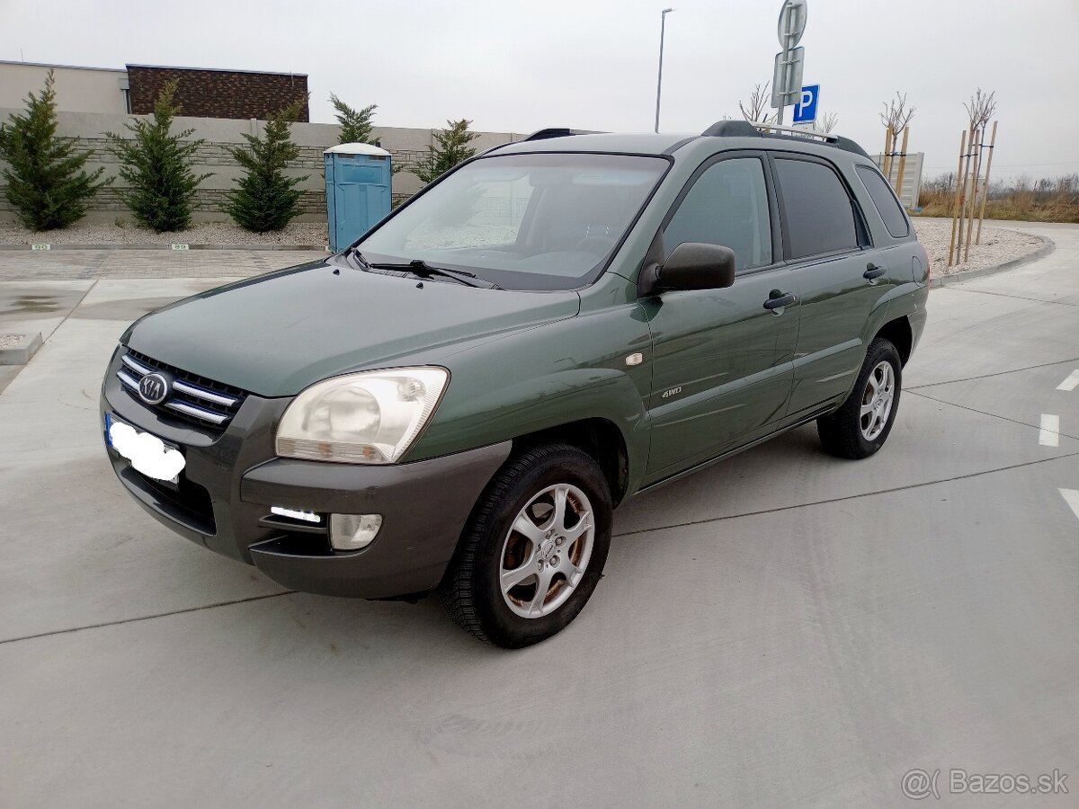 Predám Kia Sportage 4x4  2.0. diesel 83 kw rok 07/2007