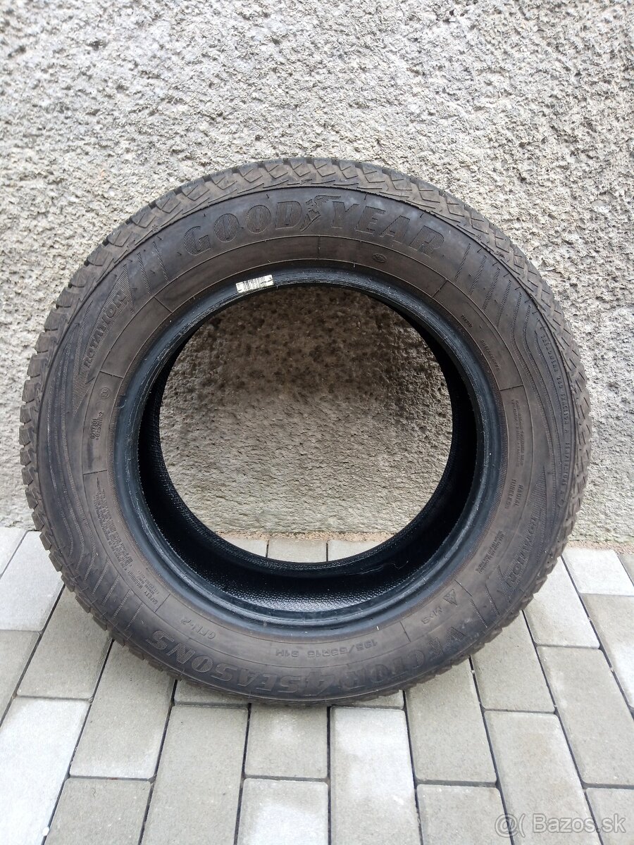 Celoročná pneumatika GOODYEAR 195/65 R15 91H