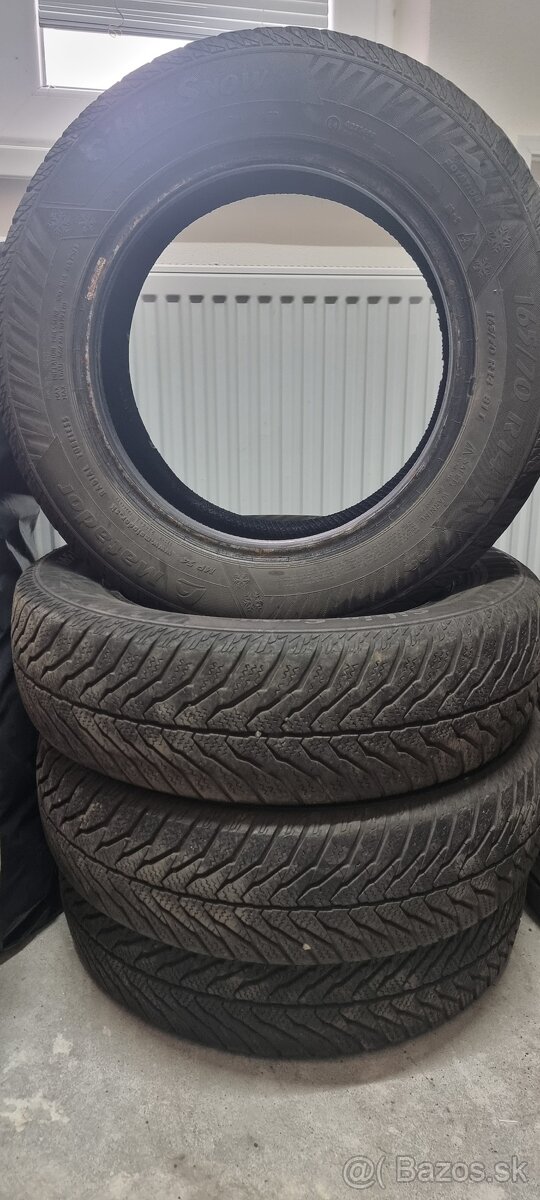 Predam 4xzimné pneumatiky Matador 165/70 r14 M+S.