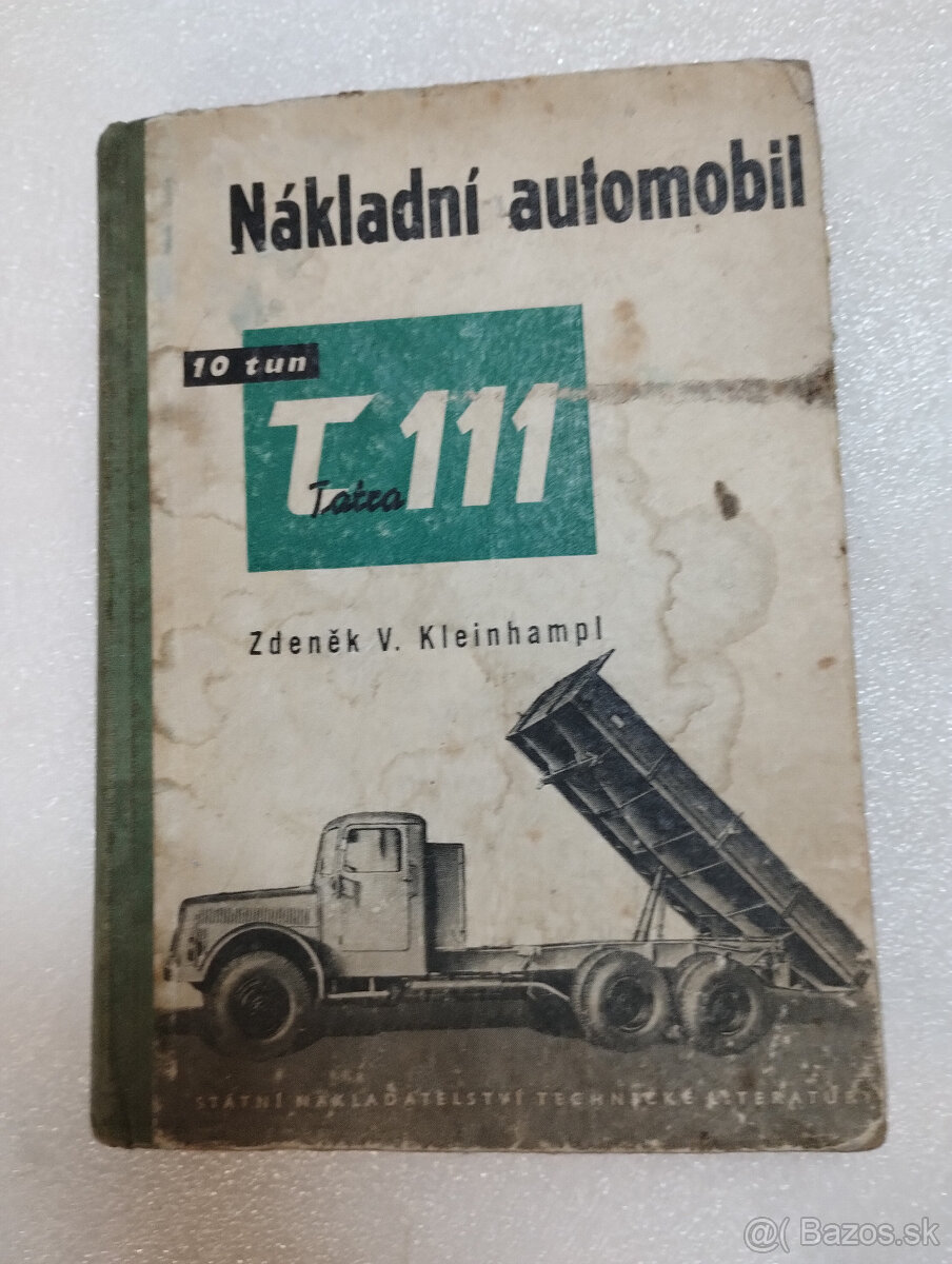 Tatra 111 nákladní automobil,príručky,katalóg ND