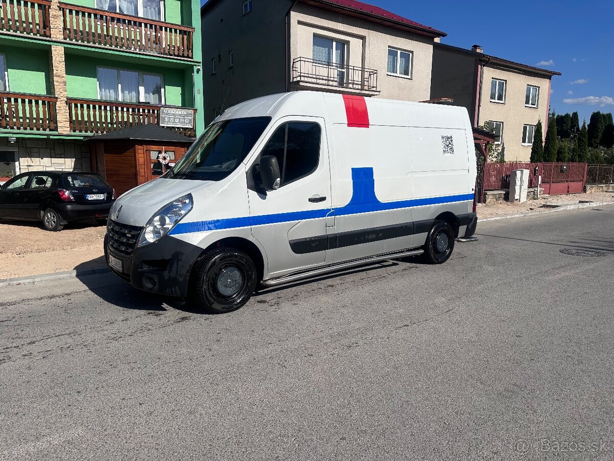 Renault master 2.3 d L2H2 klimatizacia, navigacia