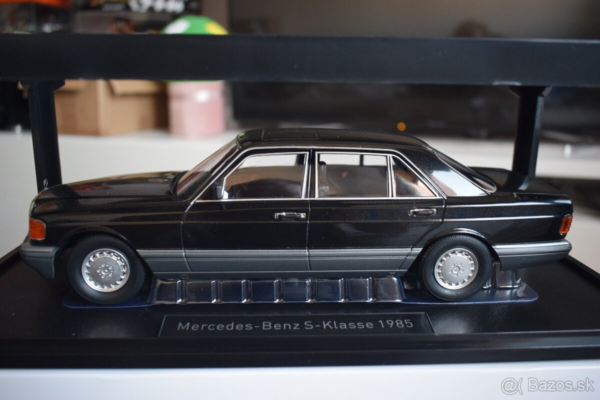 PREDAM 1:18 Mercedes-Benz 560 S-class /W126/ rocnik  1985