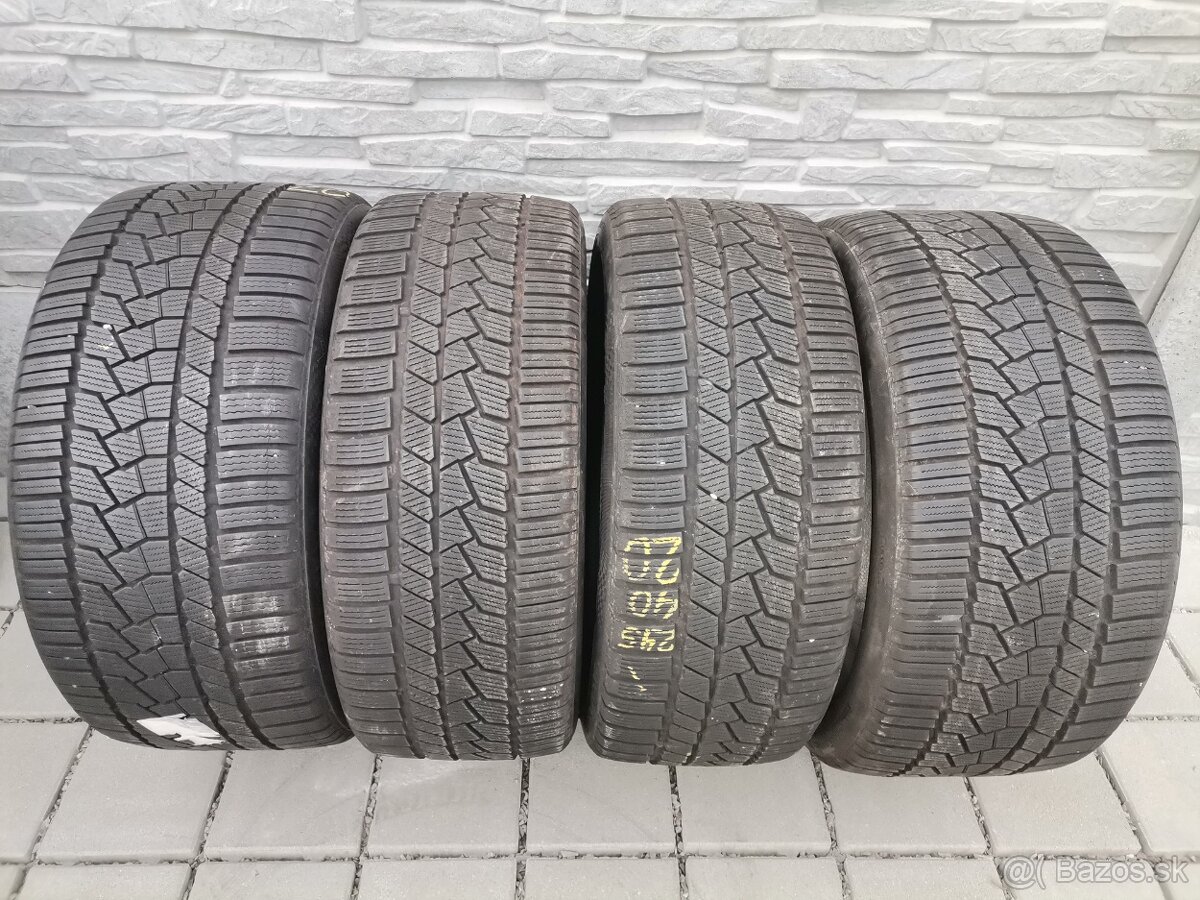 Dvojrozmer 275/35 R20 + 245/40 R20 zimné