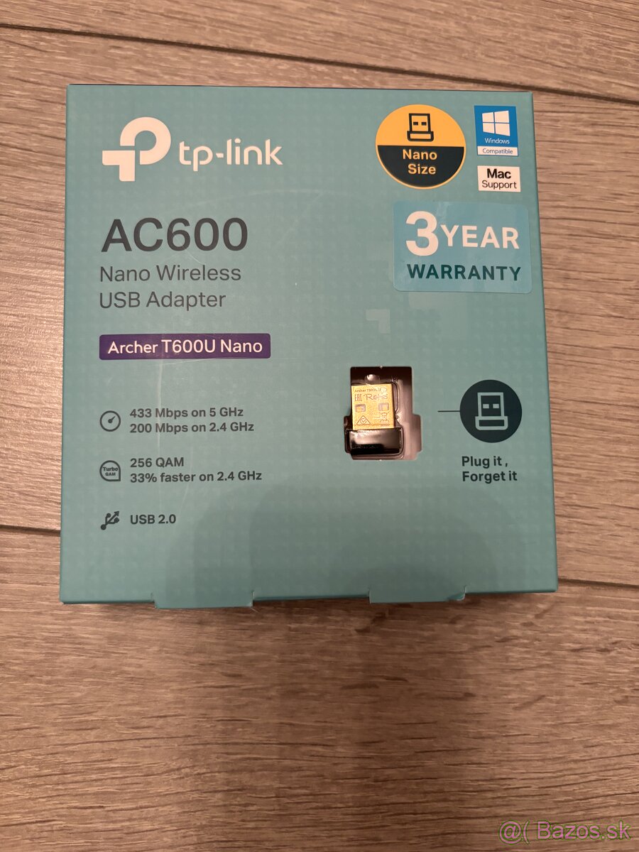 Nano Wireles PC adapter TP_link    AC600