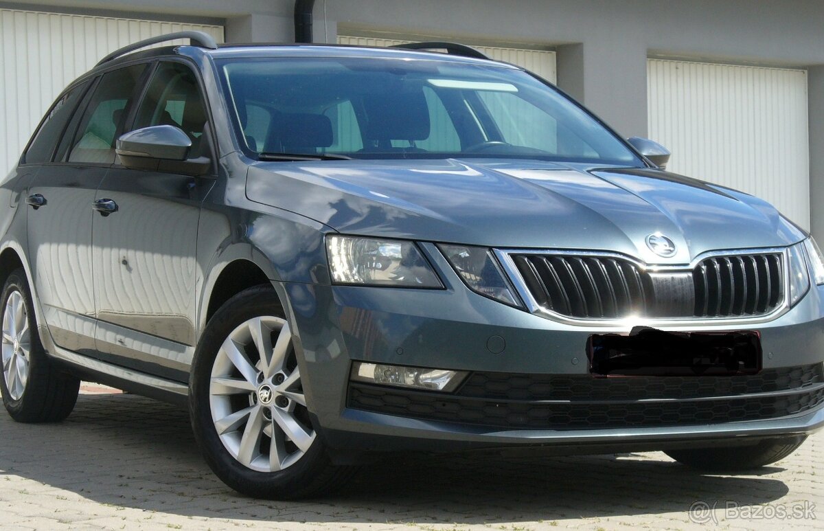 Škoda Octavia 3 III 1,6 tdi dsg ťažné + zimné pneu 11/2017