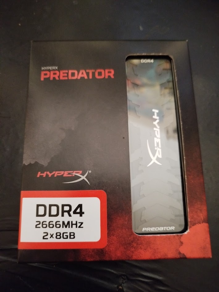 HyperX 16GB KIT 2666MHz DDR4 CL13 Predator