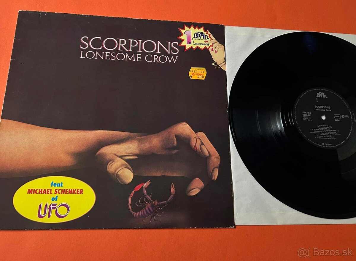 SCORPIONS-Lonesome crow Lp