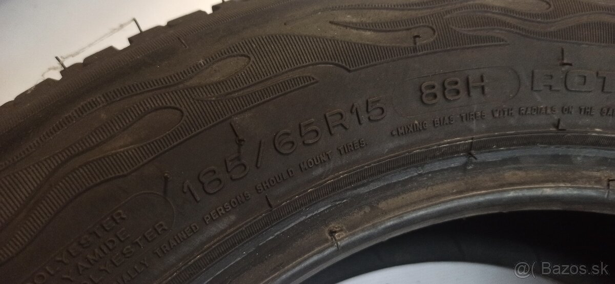 Predám pneumatiky 185/65 R15 88H DOT17/15