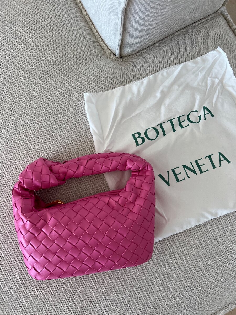 Bottega Veneta Jodie kabelka ružová