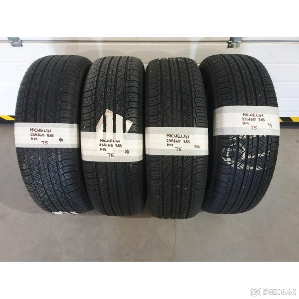 Letné pneumatiky 235/65 R18 MICHELIN DOT1119