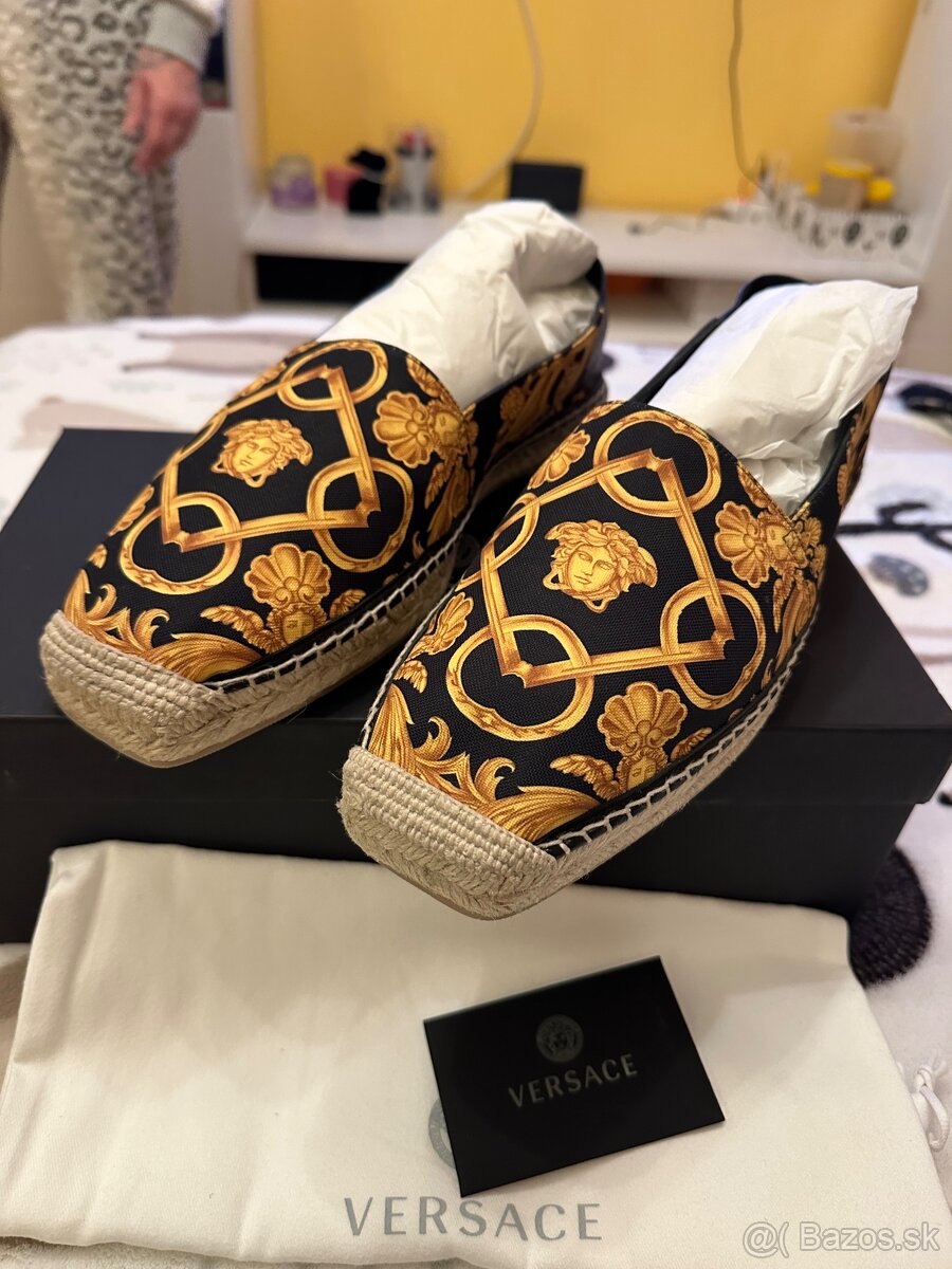 Predám pánske espadrilky Versace (45)