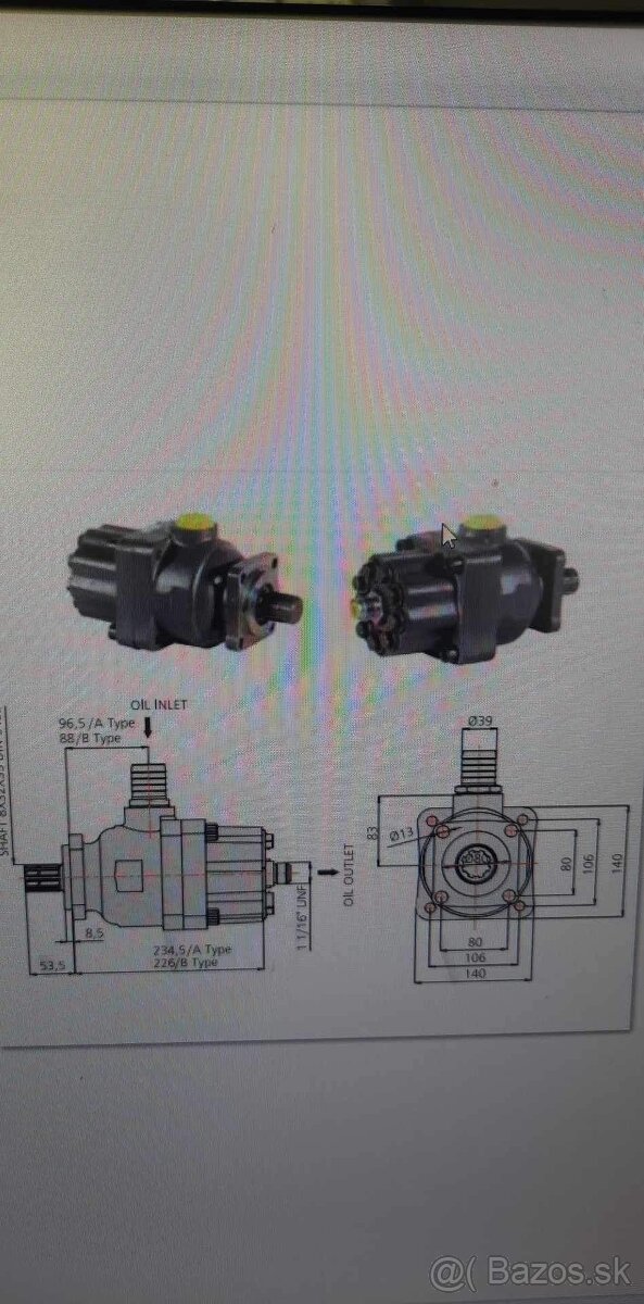 Predám hydraulické čerpadlo 80litrove