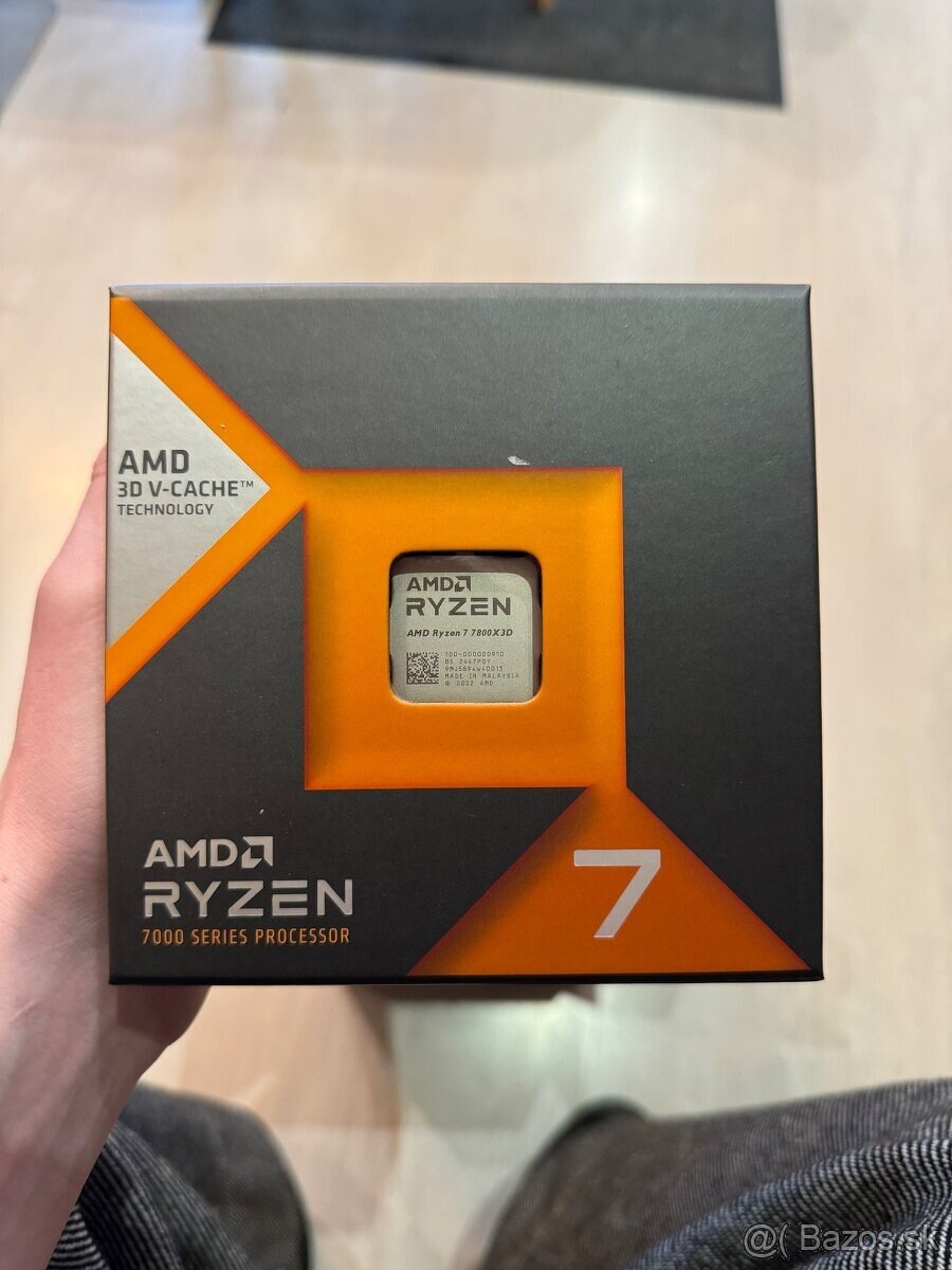 AMD Ryzen 7 7800X3D, v záruke do 2027