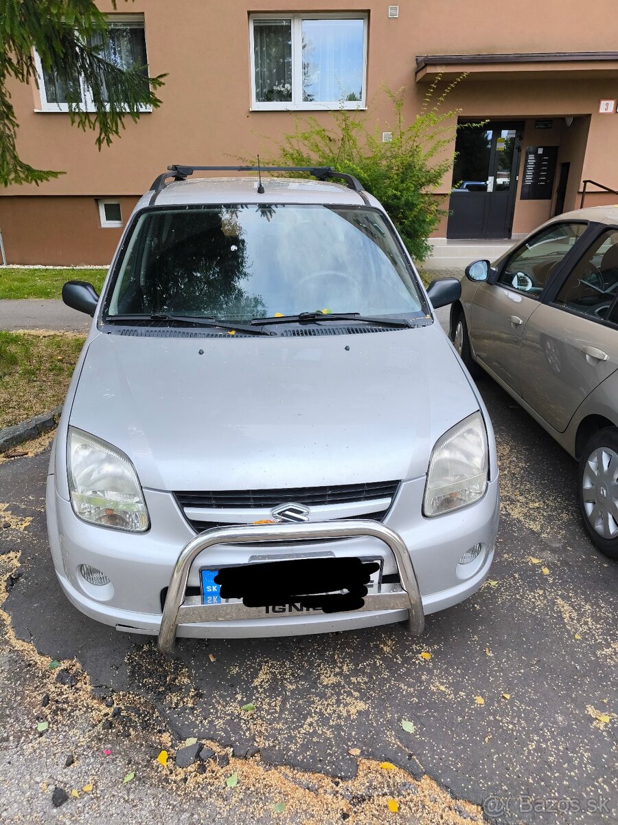 Predam Suzuki Ignis 4x4, r. 2006, 185... Km