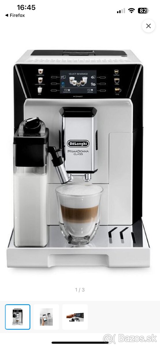 De'Longhi PrimaDonna Class ECAM 550.65 W