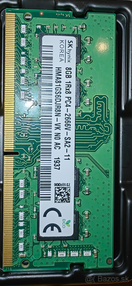 DDR4 SO-DIMM pamäte do NB