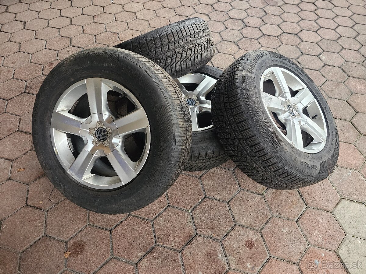 Kolesá zimné amarok touareg VW 235/65R17