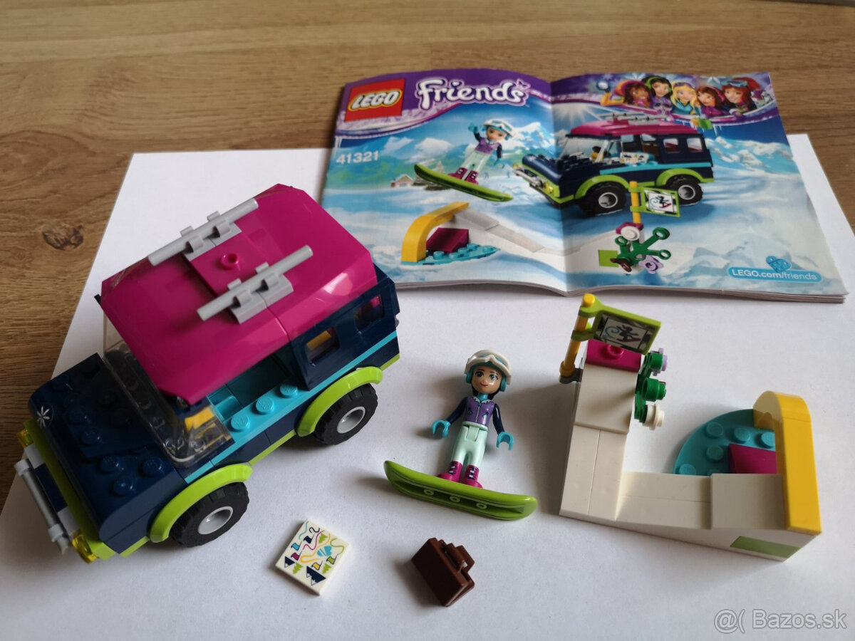 Lego Friends 41321 Terénne vozidlo v zimnom stredisku