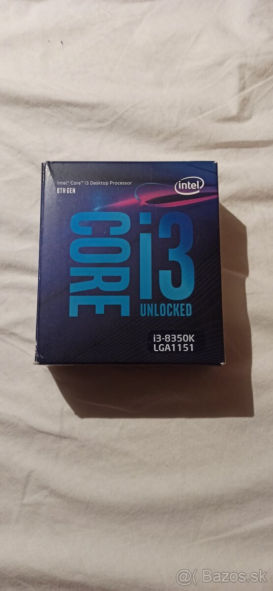 Intel i3-8350k