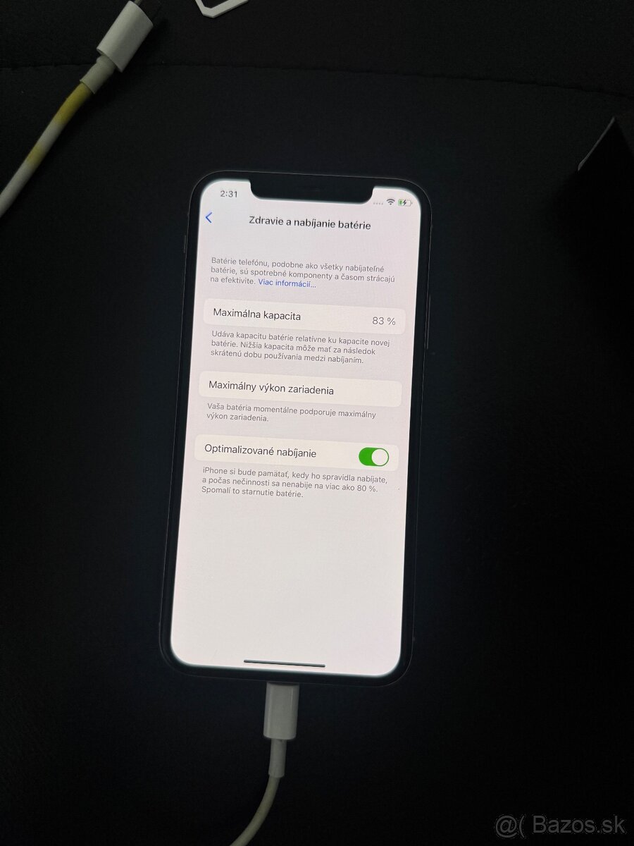 iPhone X 256GB SILVER