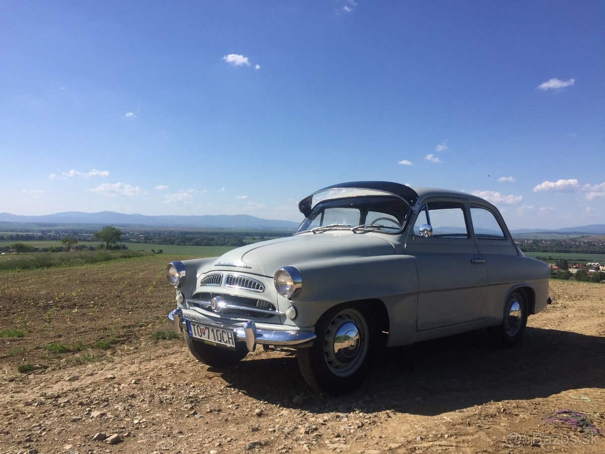 Skoda spartak 440  s TP ŠPZ 1957