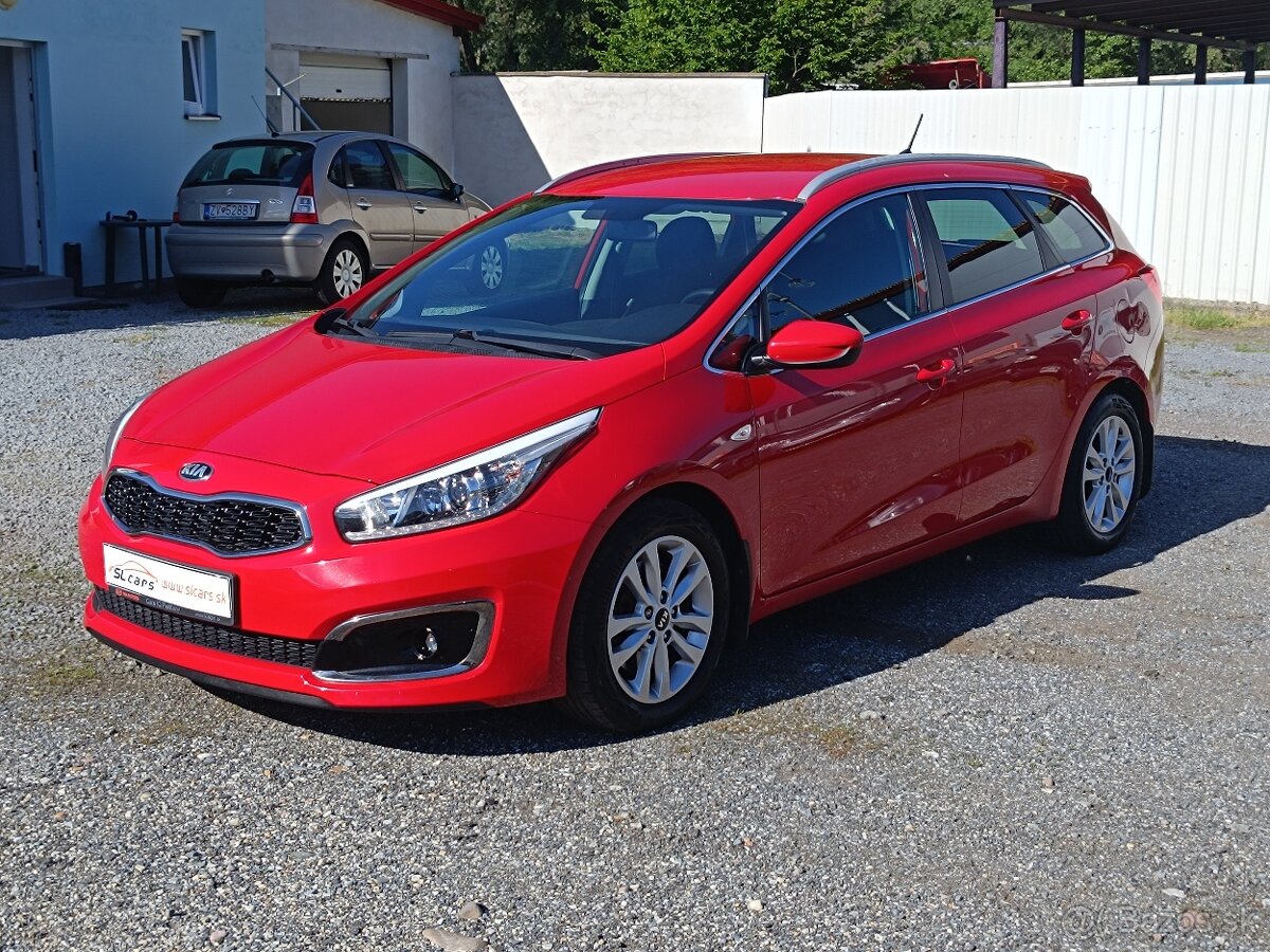 Kia Cee´d SW 1.4 CVVT 73 kW, r.v. 11/2016, 6° manuál