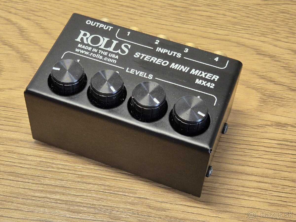 ROLLS Stereo mini mixer