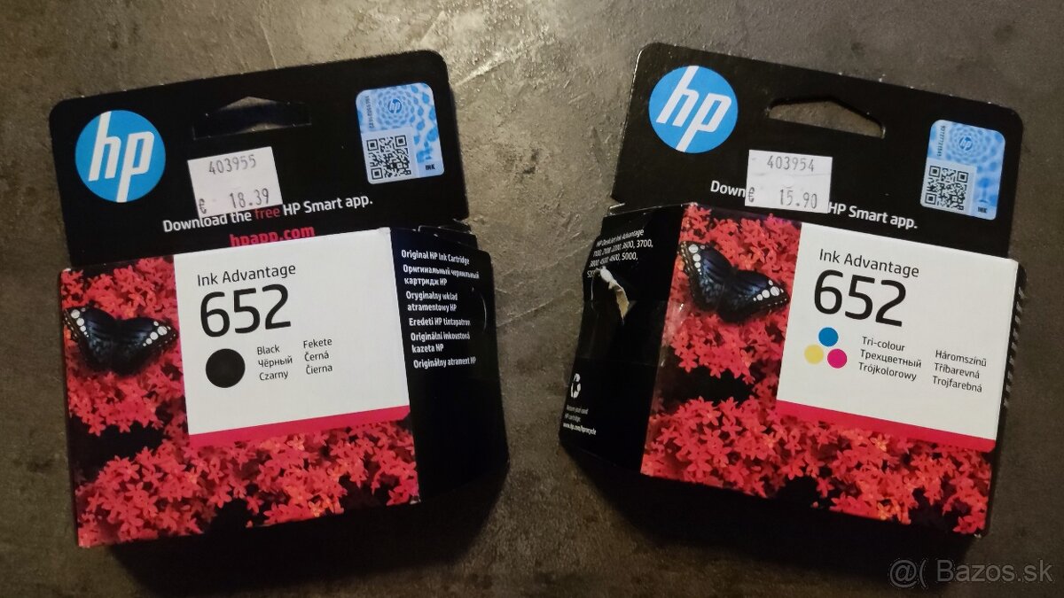 Predám tonery do HP Deskjet Ink Advantage