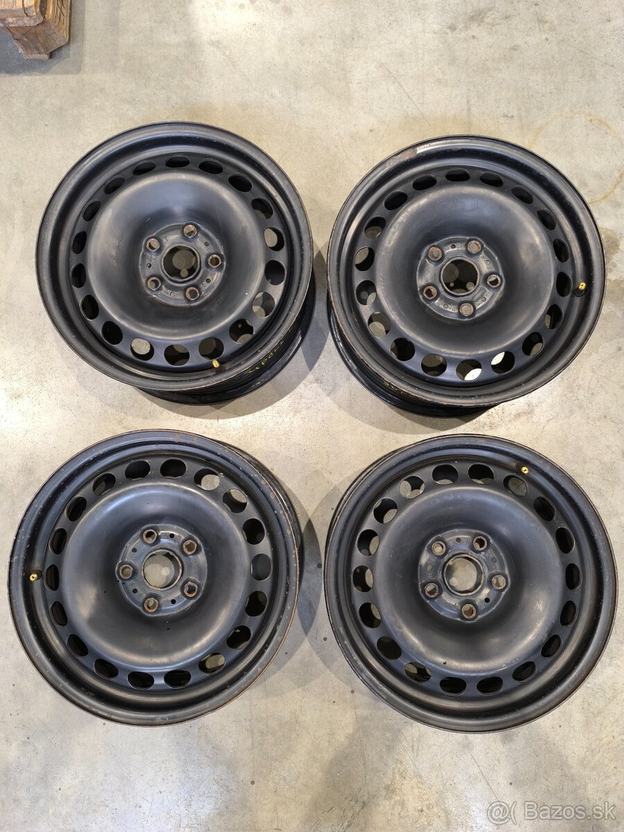 Predám disky 5x112 R16 6,5J ET41 VW ŠKODA