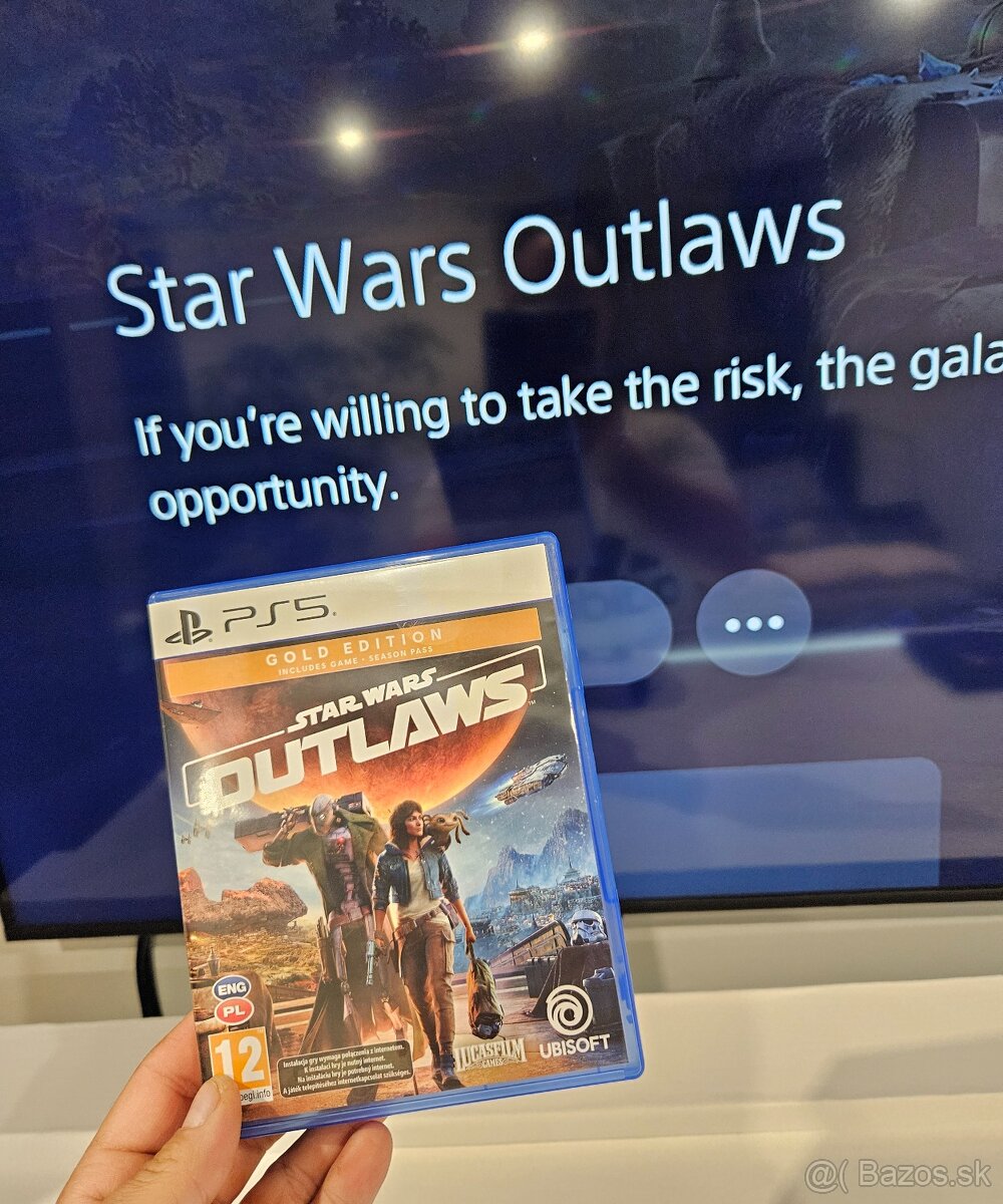 Star wars - Outlaws Gold + steelbook 90e