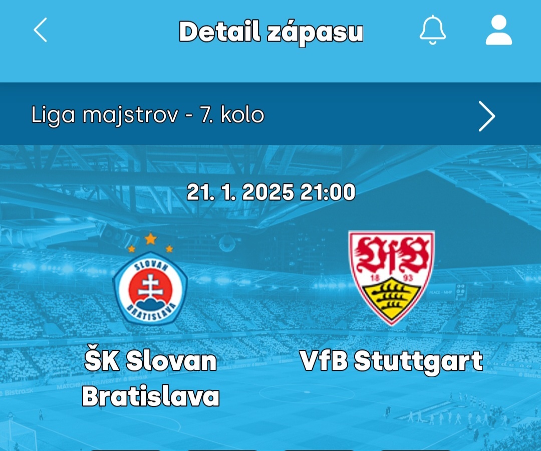 Slovan Bratislava - Stuttgart