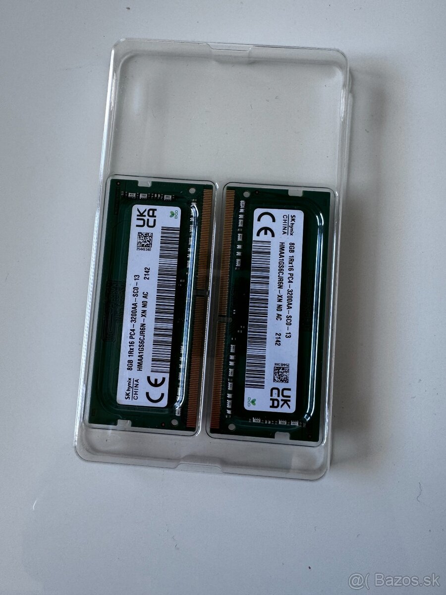 RAM pre laptop SODIMM 2x 8GB