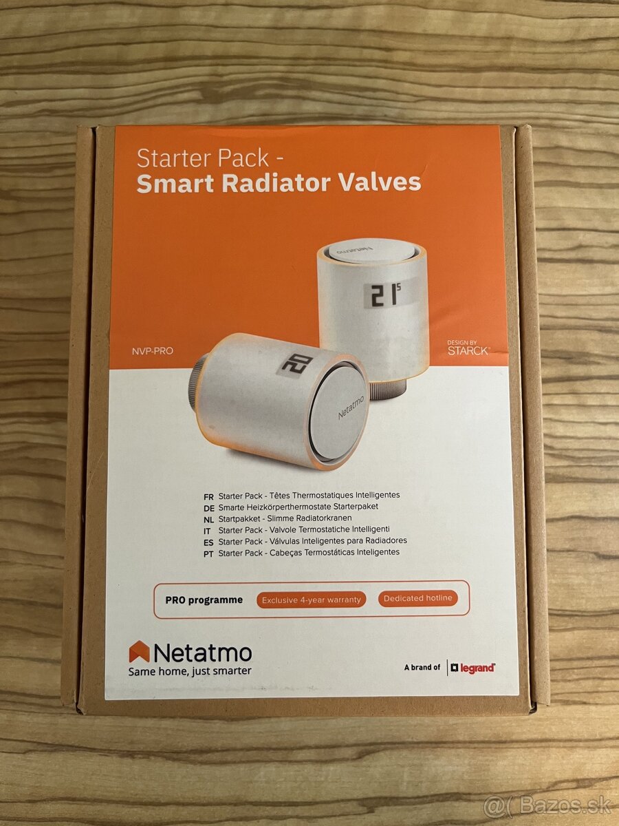 Legrand Smart Radiator Valves, Aditional Smart Valve