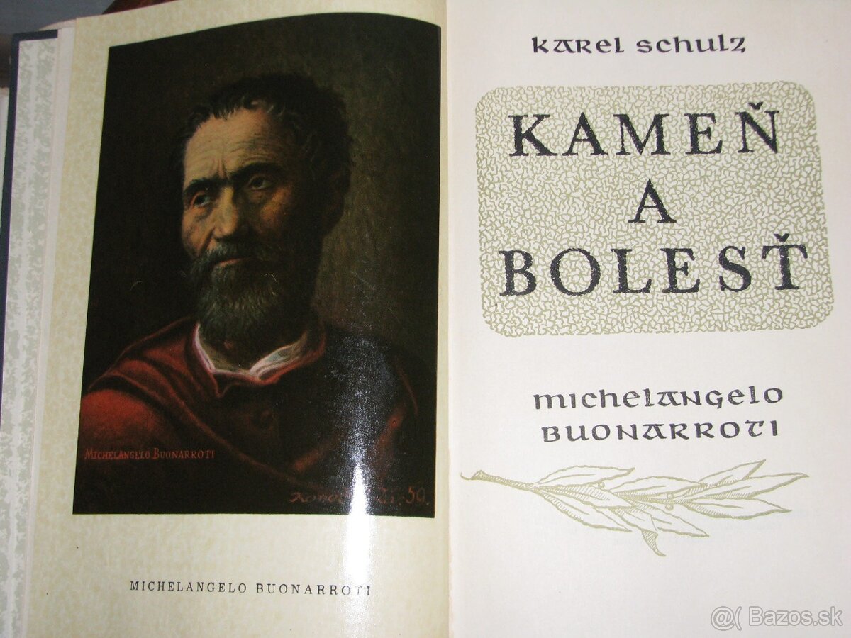 BIOGRAFIA -  KAMEŇ A BOLESŤ - Karel Schulz 1959