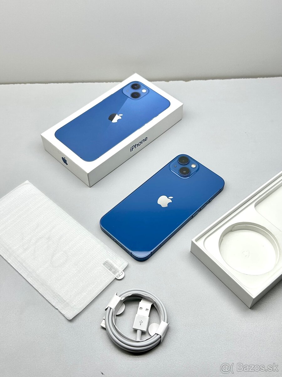 iPhone 13 BLUE ORIGINÁL STAV