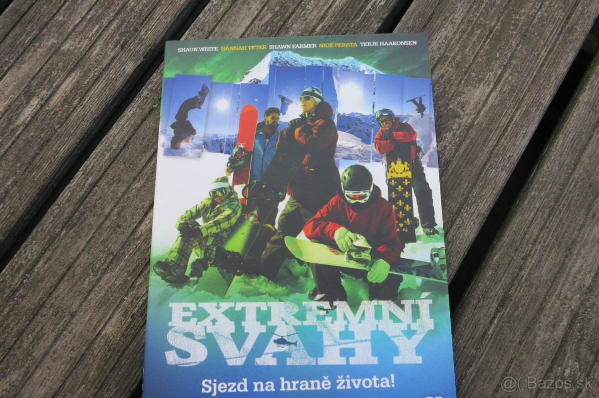 Predam original DVD - "Extremni svahy - Sjezd na hrane zivo