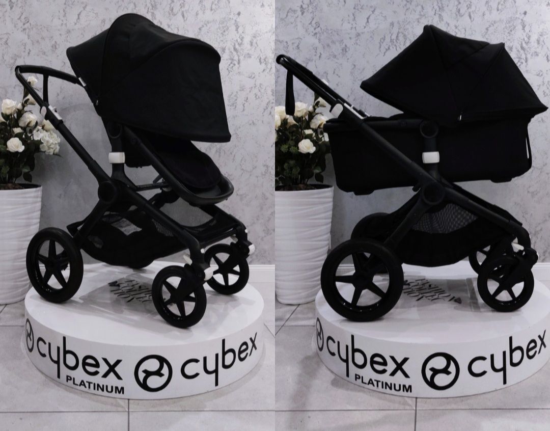 TROJKOMBINÁCIA BUGABOO FOX2 ALL BLACK