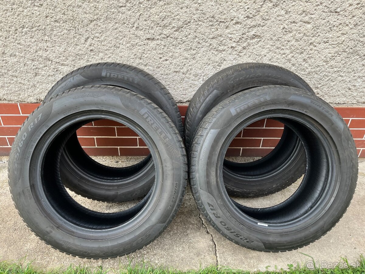 Pirelli 225/60 R17 zimné pneumatiky 4ks.