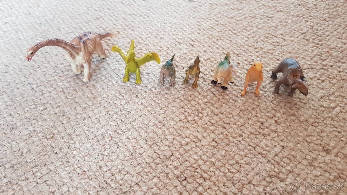 Mini dinosaury sada 7 ks