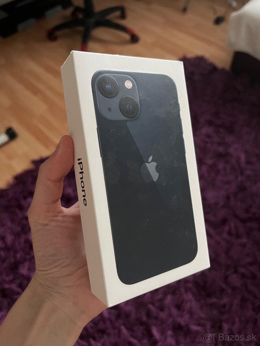 Predam krabicku na iphone 13 mini 512 gb-Plati do zmazania