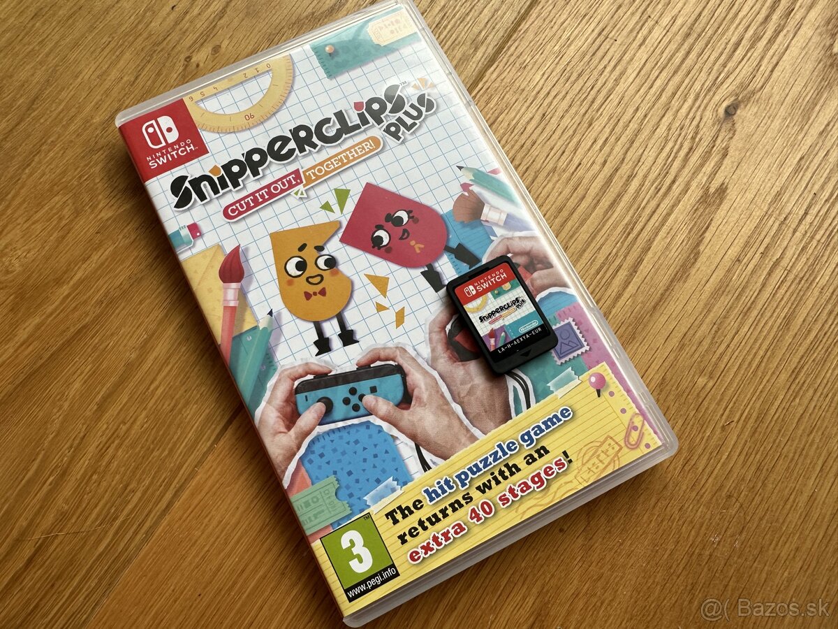 Nintendo switch Snipperclips Plus: Cut it out, together